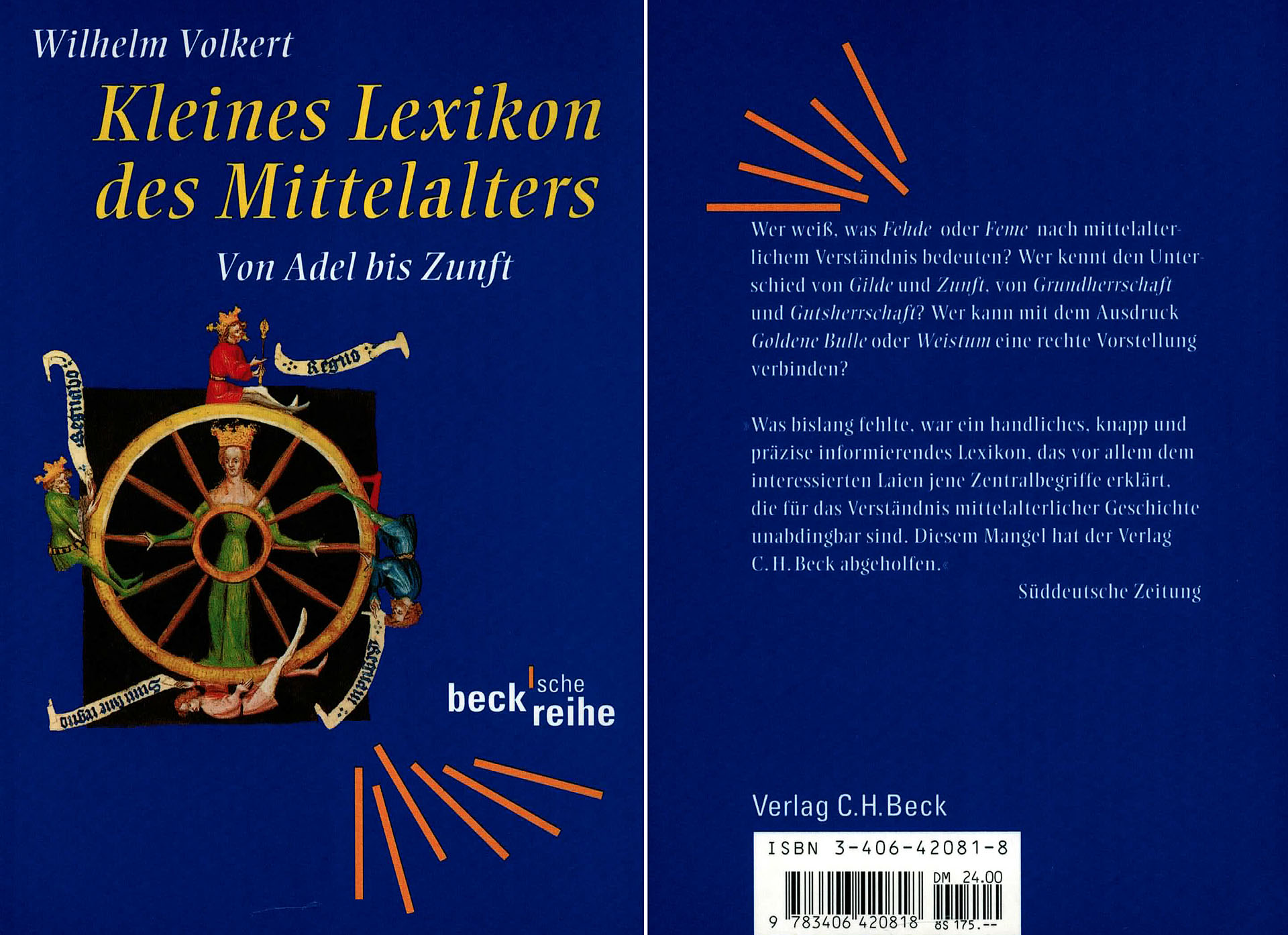 Kleines Lexikon des Mittelalters - Volkert,Wilhelm
